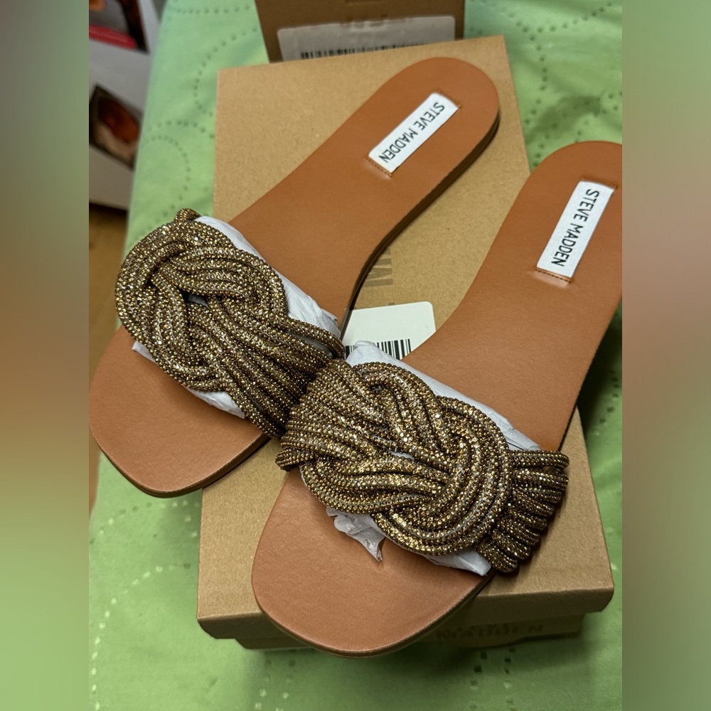 Steve Madden Adore Rhinestone Sandals